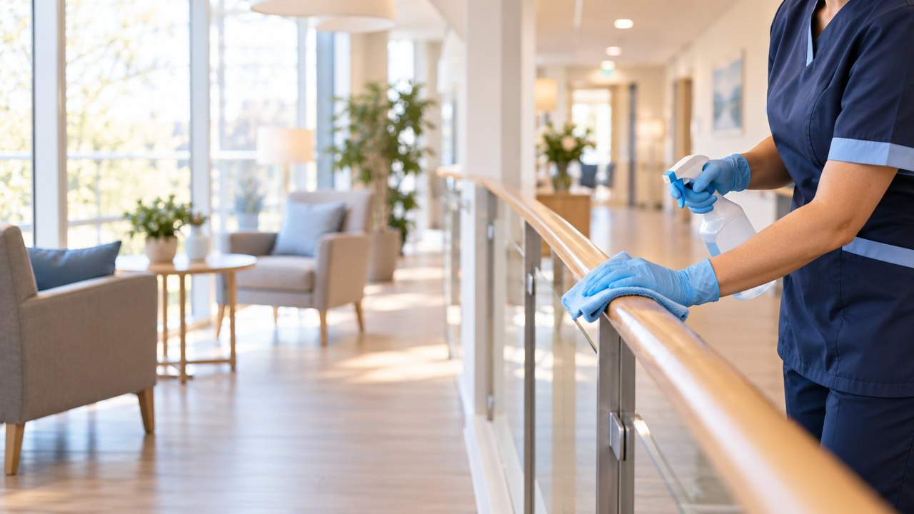 Professionele schoonmaak in de zorg