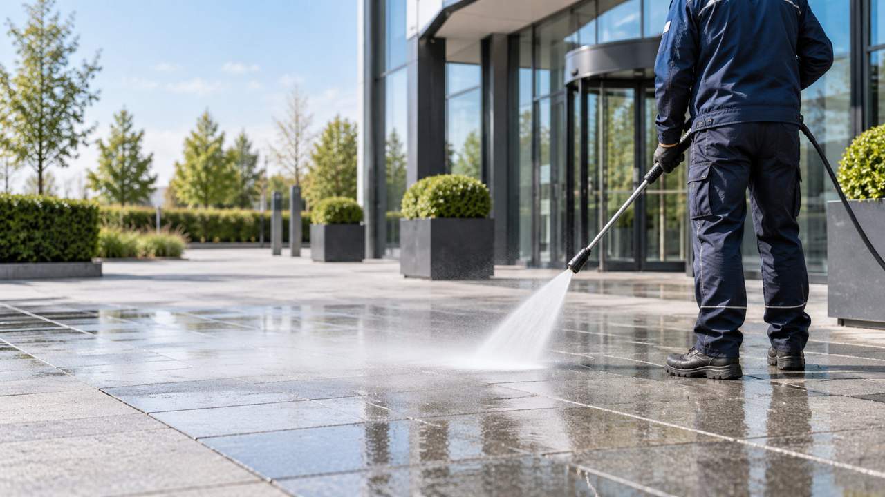 Professionele hogedrukreiniging